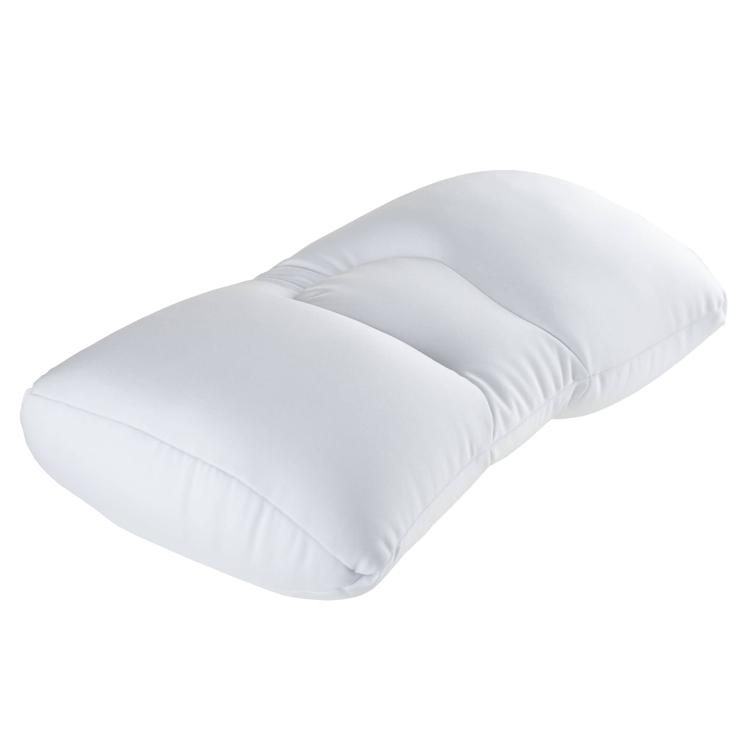 Lavish Home - Ergonomic Microbead Pillow - White