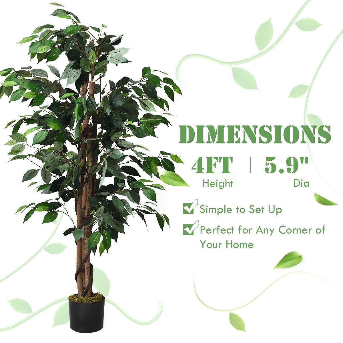DIMENSIONS  
4FT | 5.9"  
Height | Dia  

Simple to Set Up  
Perfect for Any Corner of Your Home