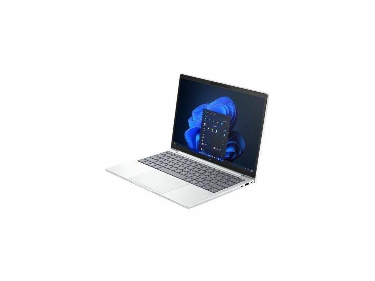 Alt View 5. HP - HP EliteBook 8 G1a 14" Touchscreen Copilot+ PC Notebook - WUXGA - AMD Ryzen AI 7 350 - 64 GB - 1 TB SSD - English - Glacier Silver.