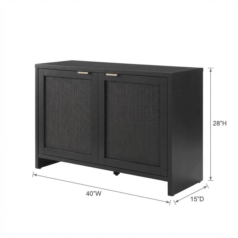 FurniFact - Vintage Style Record Player Cabinet with Vinyl Storage for Entertainment Centers - Black price history on PriceWatchPro