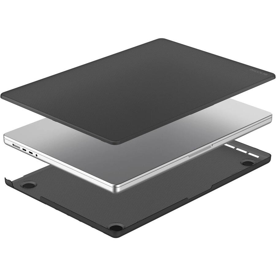 Alt View 7. Incase - Incase Hardshell Case for MacBook Pro 16-inch (2021) Dots - For Apple MacBook Pro - Textured Dot Design - Black - 16" - Black.