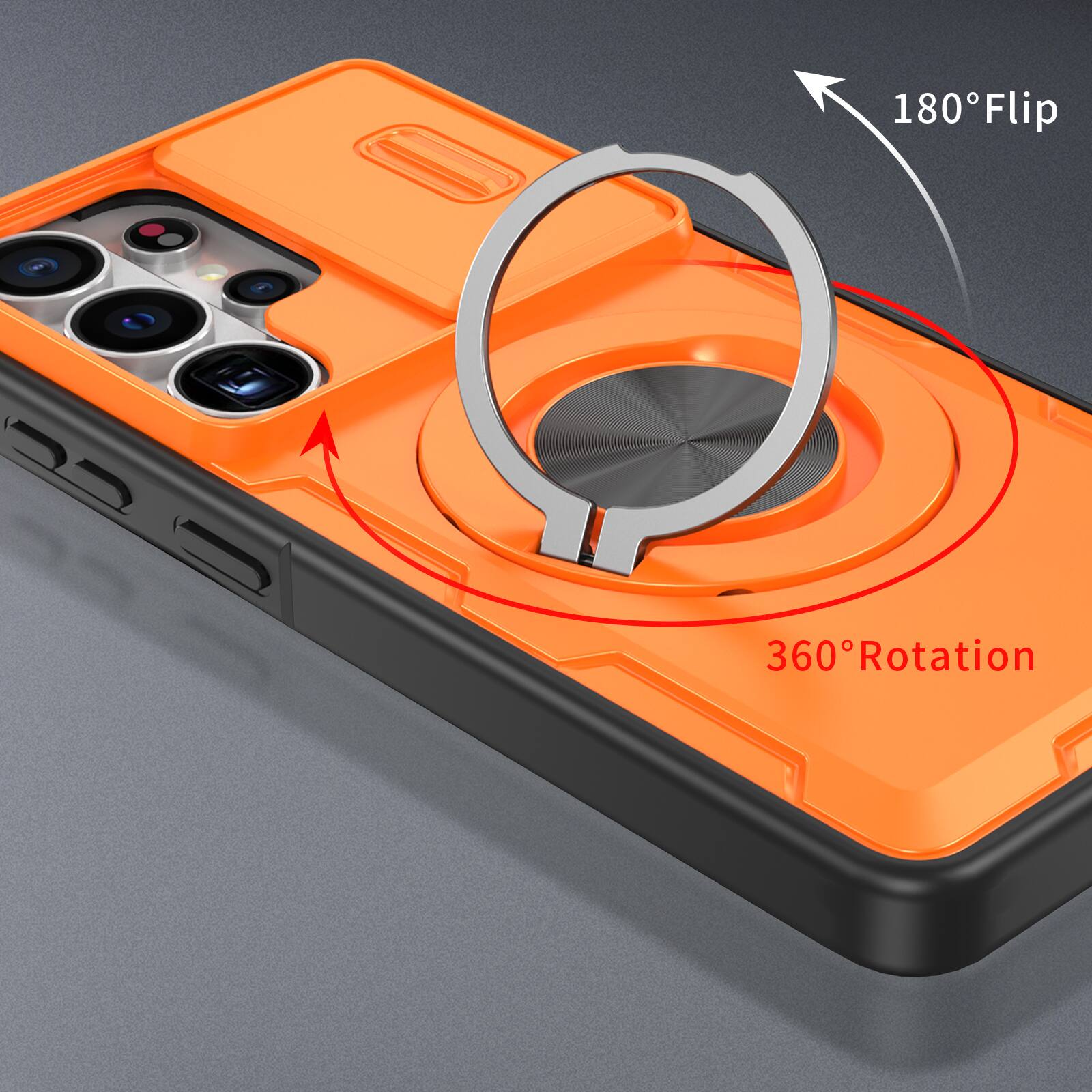 180° Flip - 225° 5 360° Rotation