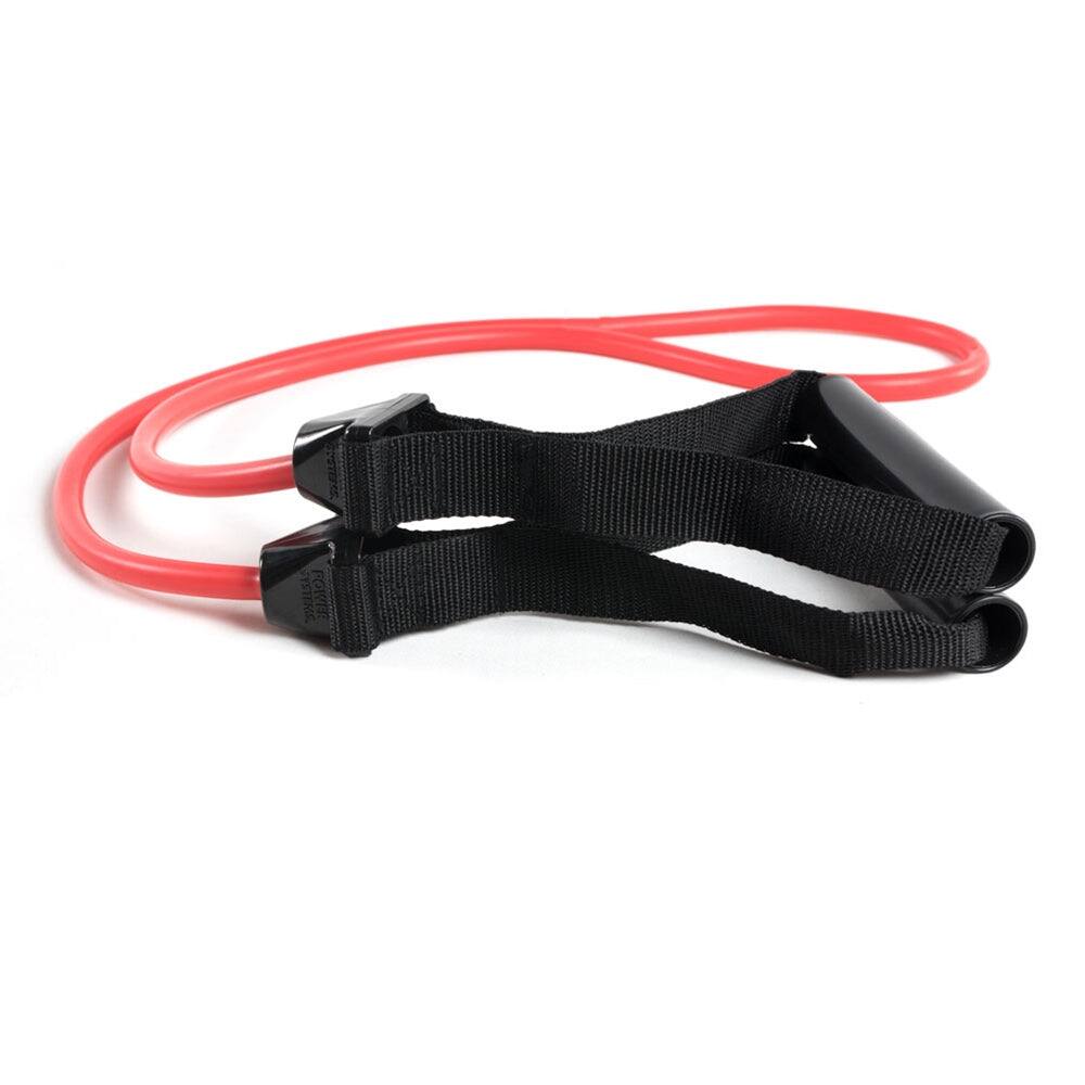 Front. Power Systems - 48" Versa-Tube Plus Resistance Tube, Medium (8-16 lbs) Double Tube Design Resistance Band - Red.