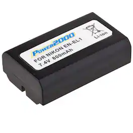 Power2000 - NP-800 7.4V 800mAh Rechargeable Lithium-Ion Battery for Minolta and Nikon Digital Cameras