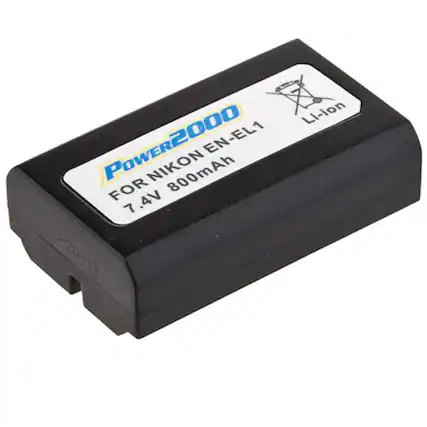 Li-ion POWER2000 EN-EL1 FOR NIKON 800mAh 7.4V