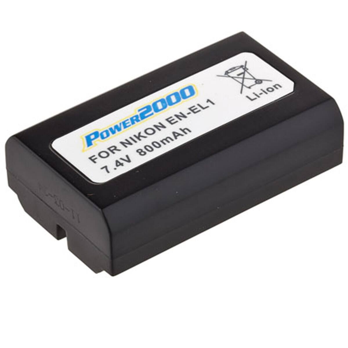 Li-ion POWER2000 EN-EL1 FOR NIKON 800mAh 7.4V