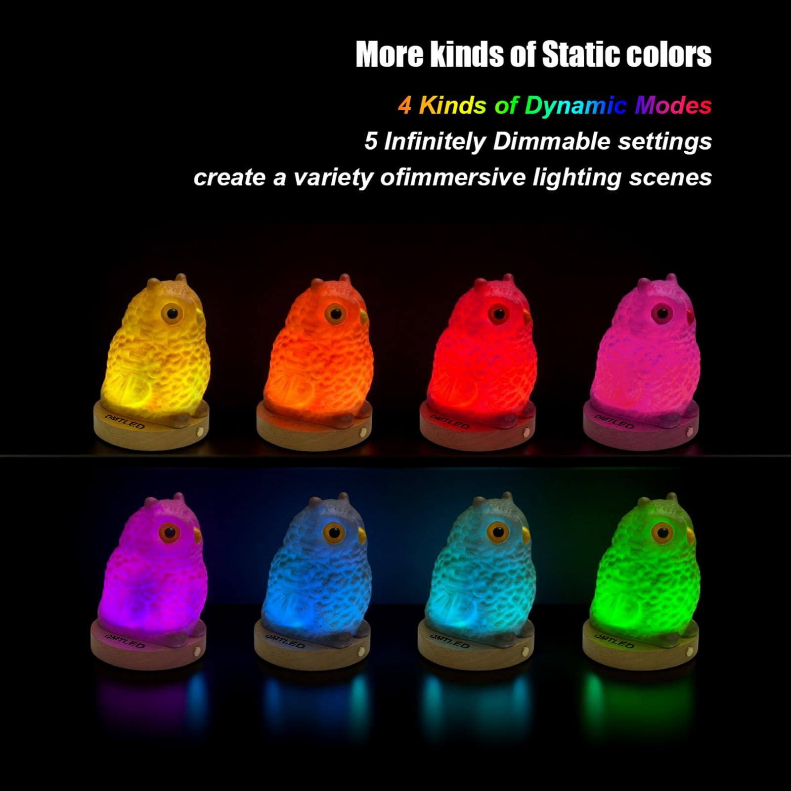 More kinds of Static colors  
4 Kinds of Dynamic Modes  
5 Infinitely Dimmable settings create a variety of immersive lighting scenes