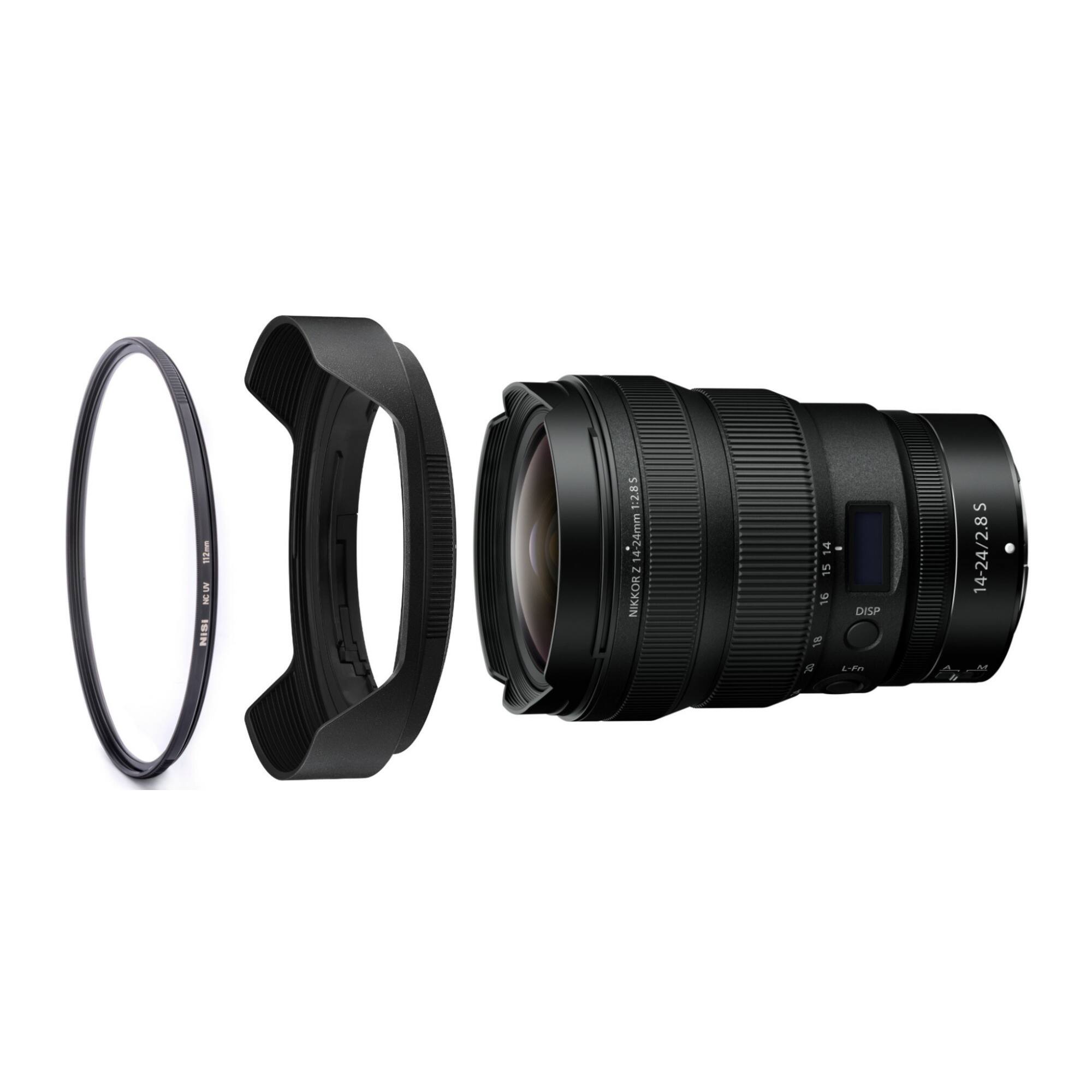1:2.8 14-24mm 1514 14 - - 15 - NIKKOR Z 16 DISP IS IN 5 s Ln 4 S 14-24/2.8