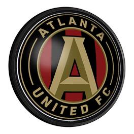 The Fan-Brand - Atlanta United FC 18'' Round Slimline Illuminated Wall Sign - Multicolor