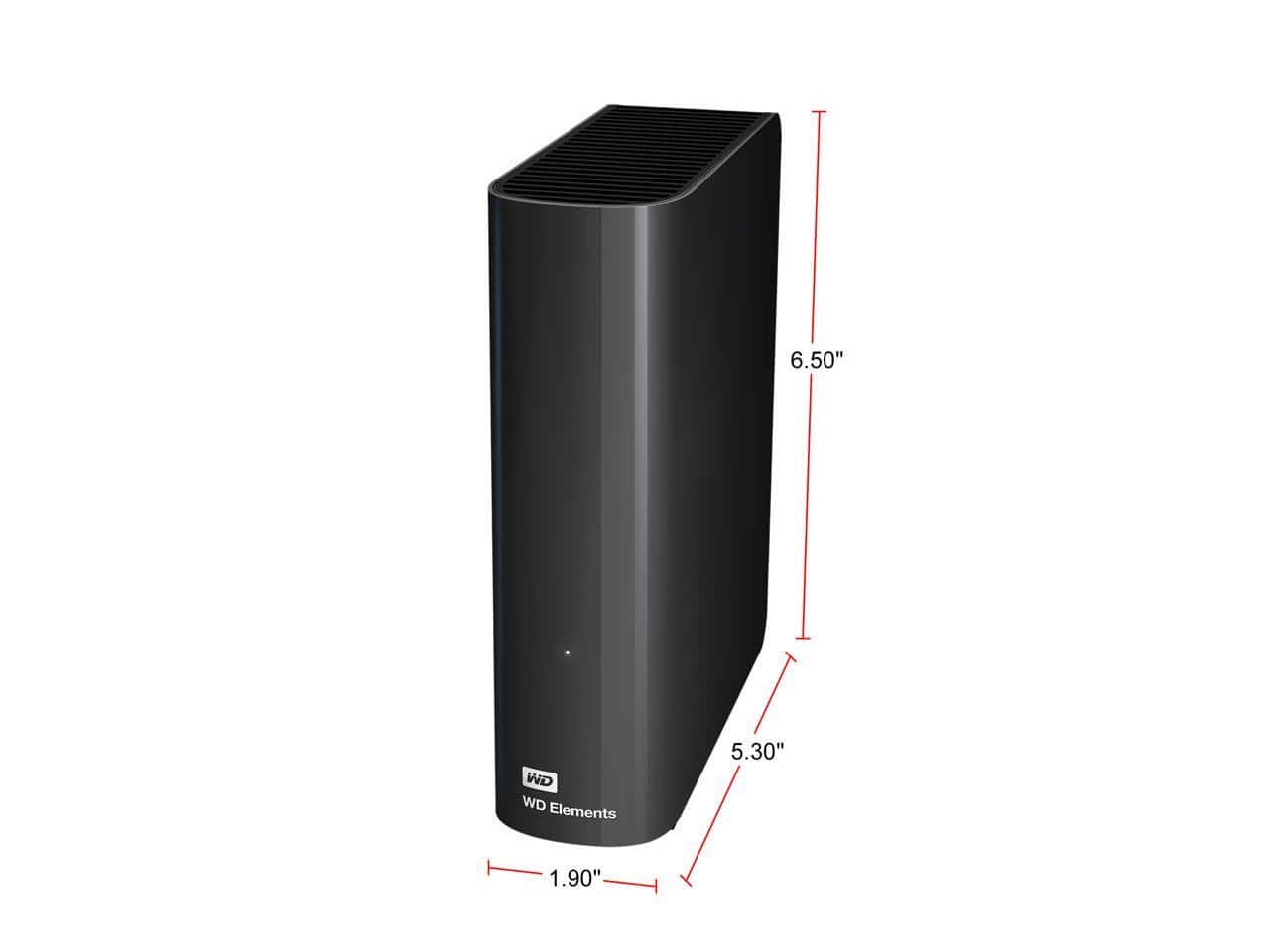 Western Digital WD Elements 8TB USB 3.0 Desktop External Hard