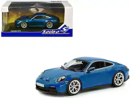 2023 Porsche 911 (992) GT3 Touring South Sea Blue Metallic 1/43 Diecast Model Car by Solido