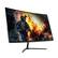 Alt View 11. Acer - AOPEN 32HC5QR 31.5" 1500R FHD 180Hz 1ms FreeSync Premium Gaming Monitor (DisplayPort, 2x HDMI 2.0) - Black.