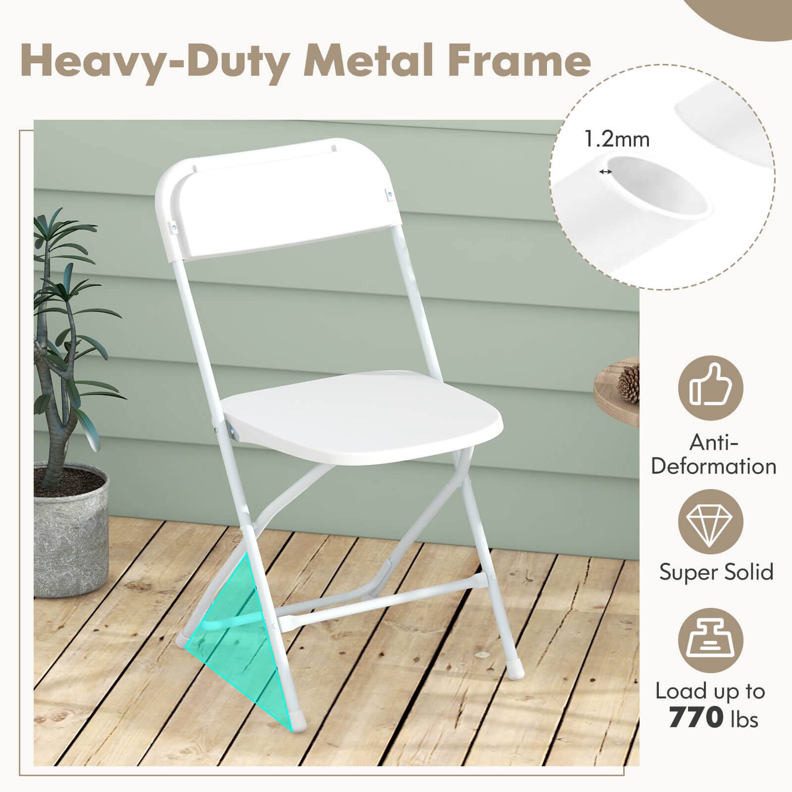 Heavy-Duty Metal Frame
1.2mm
Anti-Deformation
Super Solid
Load up to 770 lbs