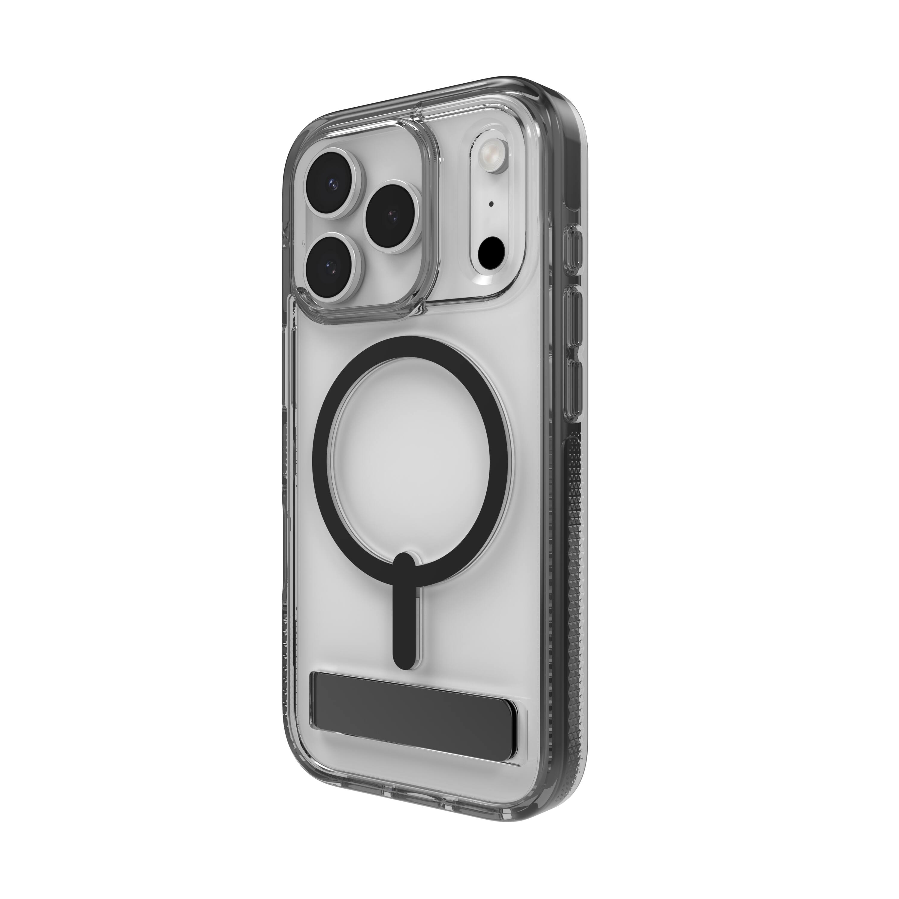 Alt View 11. ZAGG - Santa Cruz Snap with Kickstand for Apple iPhone 17 Pro - Jet Black.