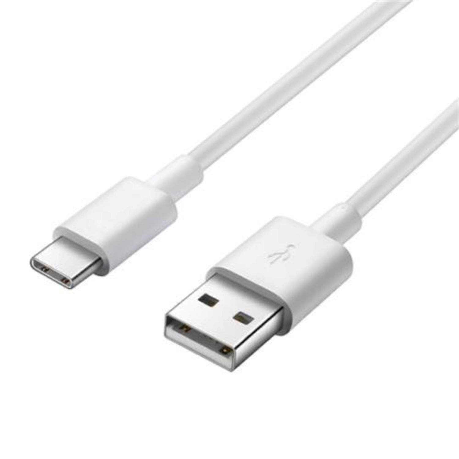 Front. Sanoxy - USB-C to USB-A Cable High Speed Durable 3 Feet - White.
