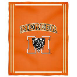 Vive La Fete - Mercer Bears 36'' x 48'' Children's Mascot Plush Blanket - Multicolor