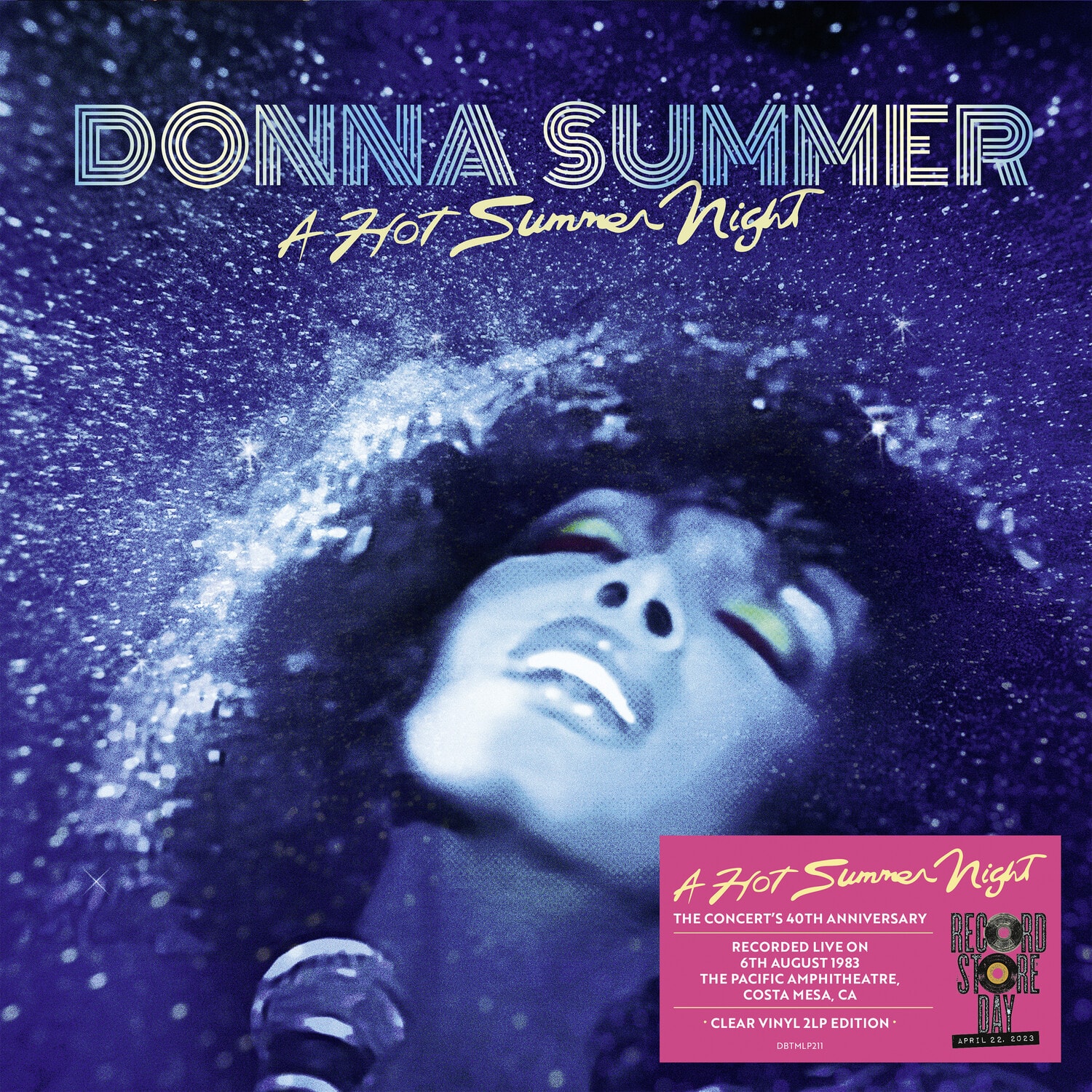 Donna Summer - Hot Summer Night: 40th Anniversary - Limited Clear Vinyl  - VINYL LP