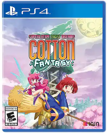 B PS4 TM SUPERLATIVE NIGHT DREAMS COTTON FANTASY EVERYONE 10+ ESRB UU - E10+ (Everyone 10+)