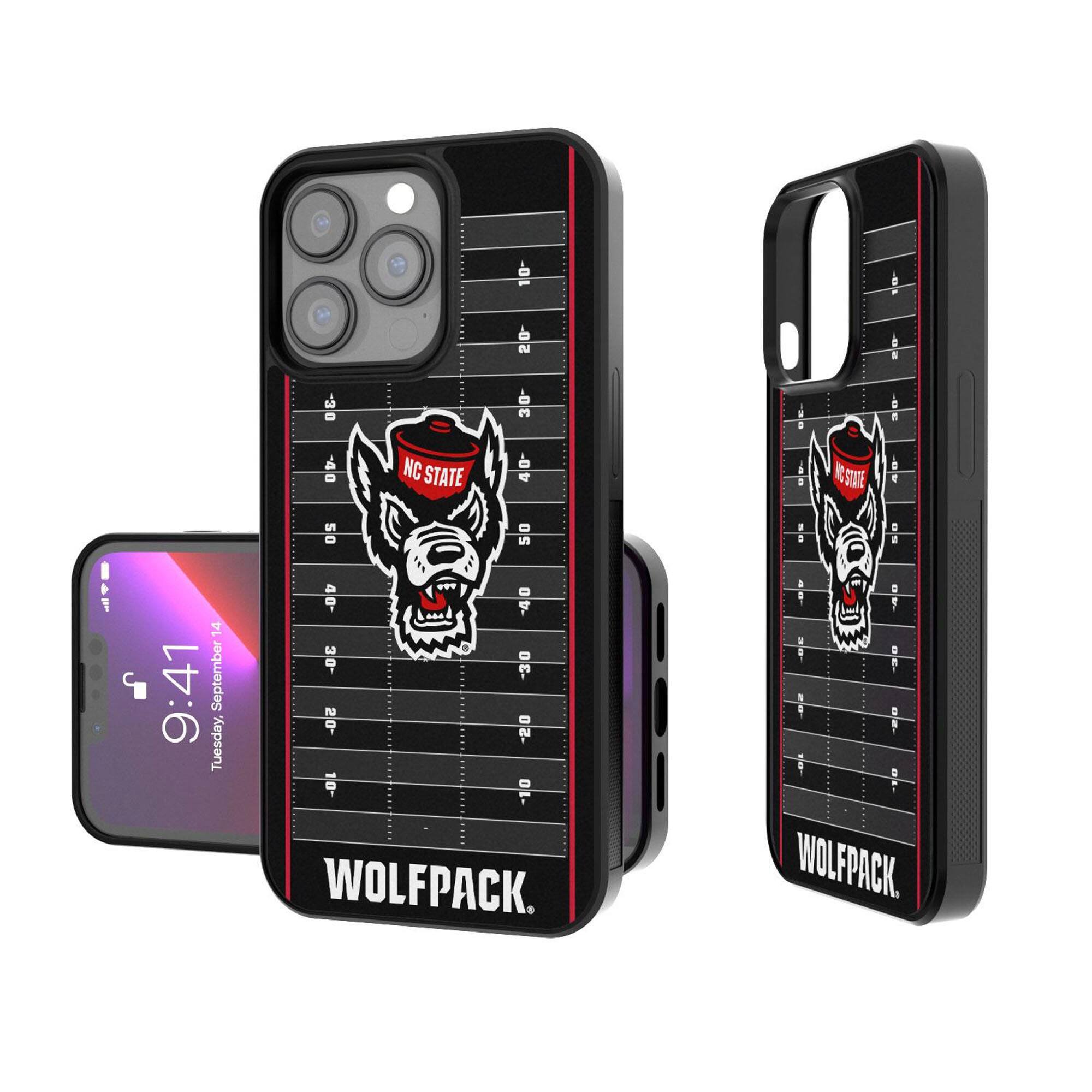 Keyscaper - NCAA - NC State Wolfpack Field iPhone Bump Case - 13 Pro Max - Black price history on PriceWatchPro