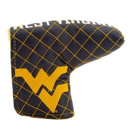 Team Golf - West Virginia Mountaineers Quilted Blade Putter Cover - Multicolor