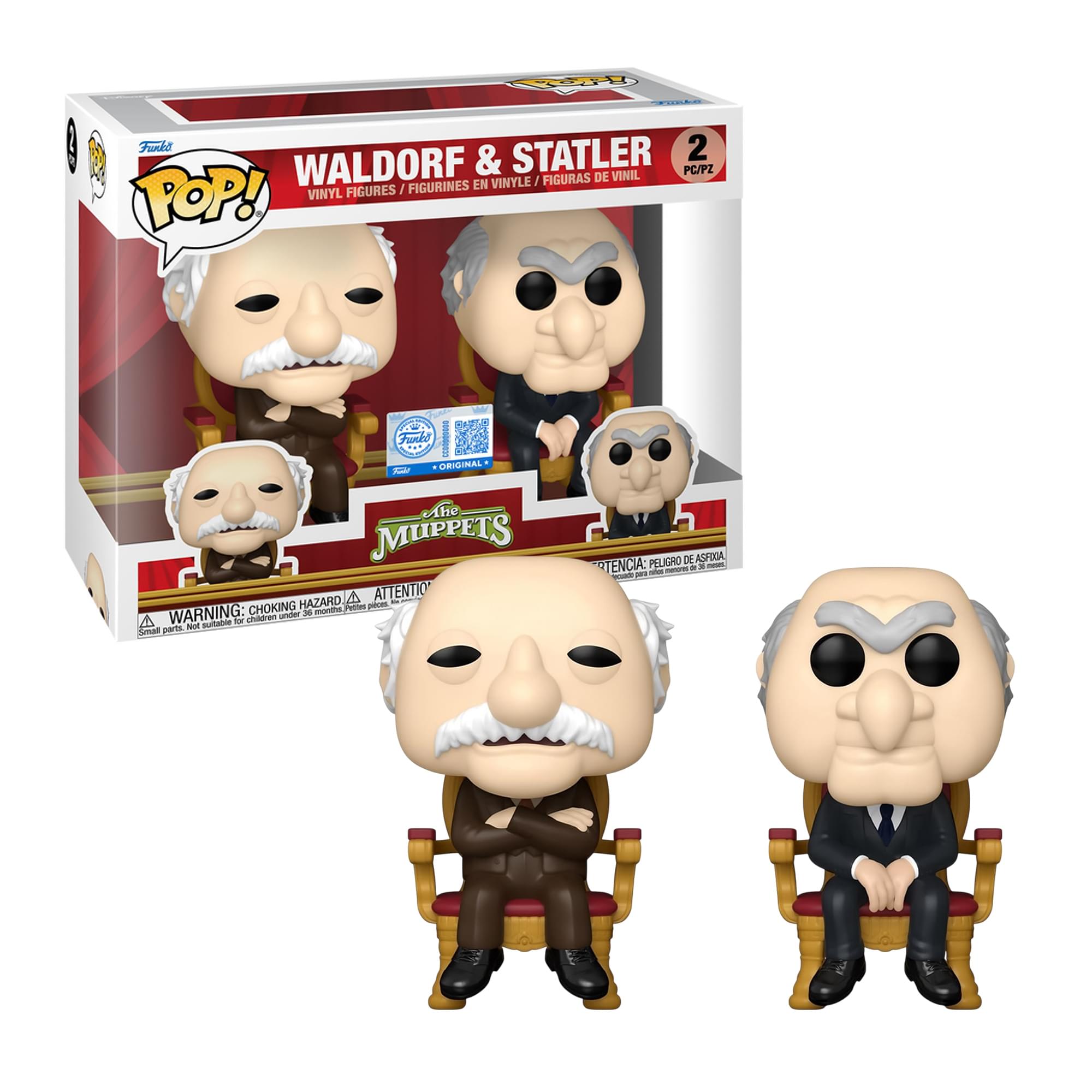 The Muppets Funko POP Television | Waldorf and Statler