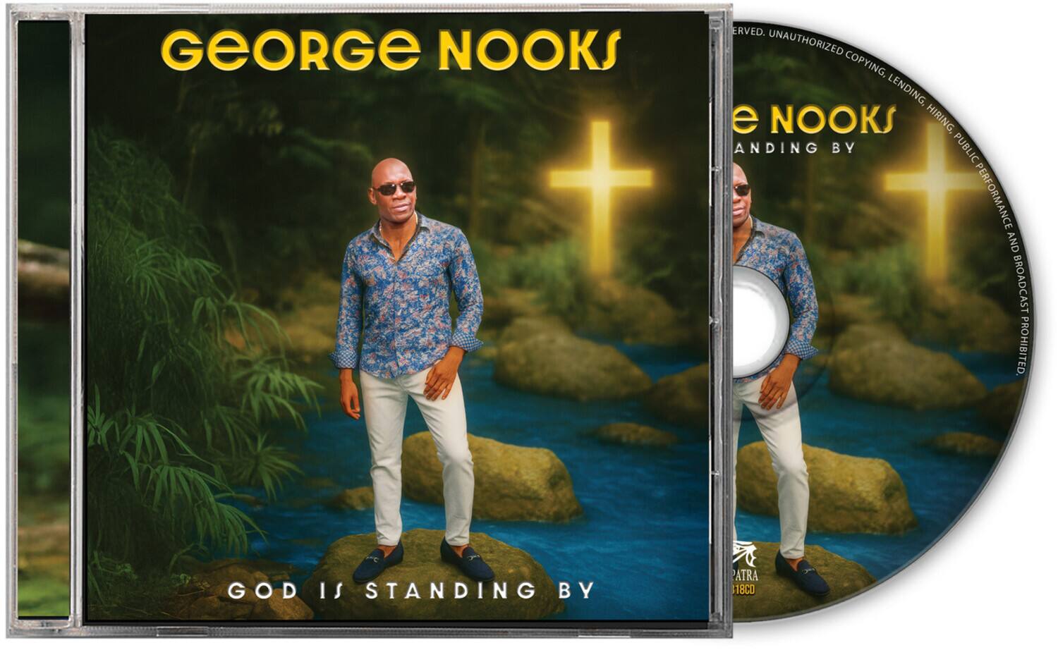 Front. George Nooks - God Is Standing By   - COMPACT DISCS.