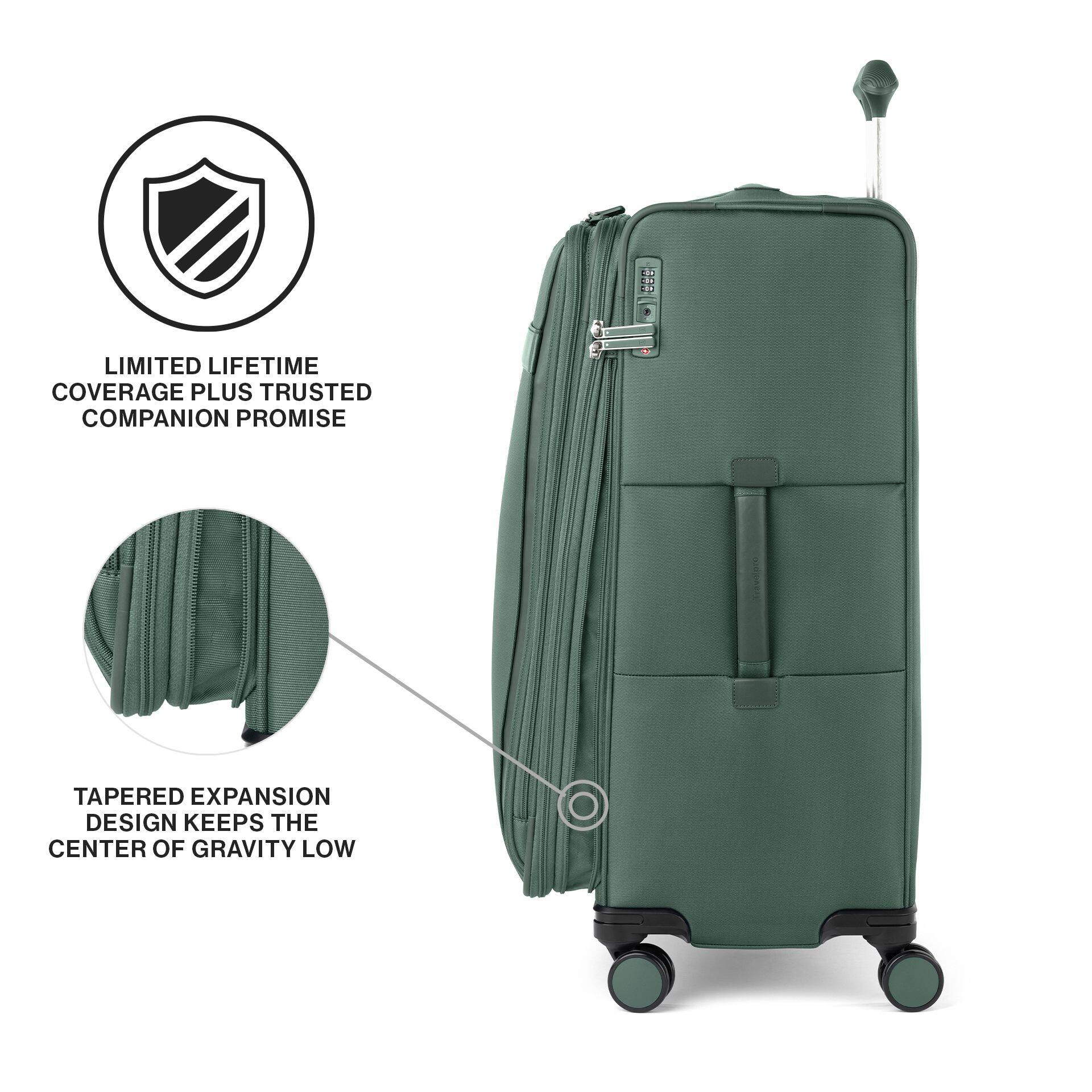 LIMITED LIFETIME COVERAGE PLUS TRUSTED COMPANION PROMISE  
TAPERED EXPANSION DESIGN KEEPS THE CENTER OF GRAVITY LOW