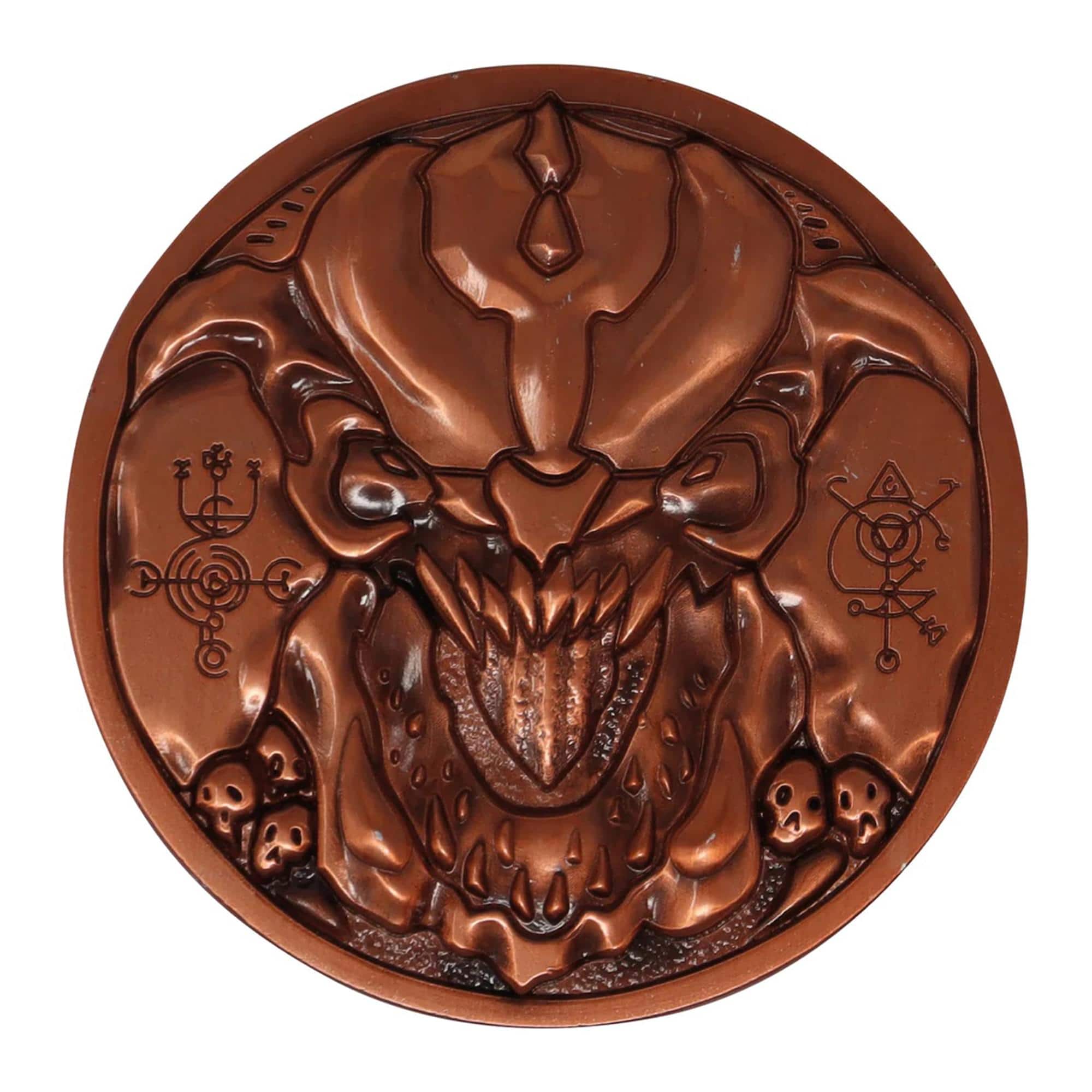 Fanattik - DOOM Limited Edition Medallion | Pinky - Brown price history on PriceWatchPro
