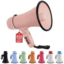 PYLE - 20W Megaphone Bullhorn - Portable, Automatic