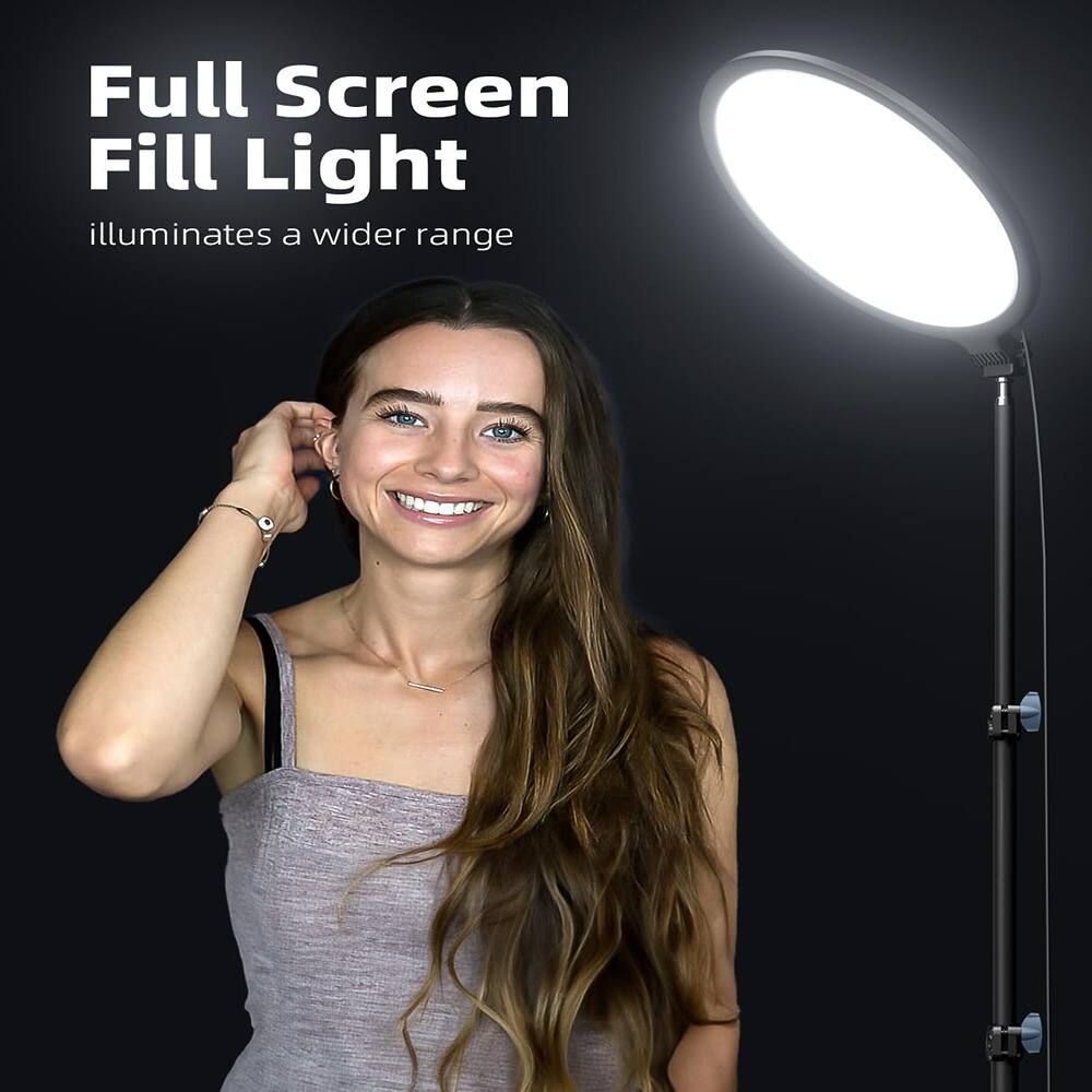 Full Screen Fill Light  
illuminates a wider range