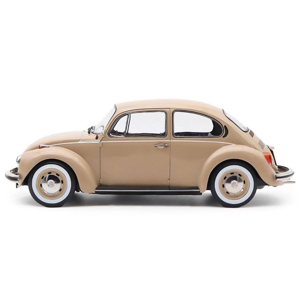 Angle. Norev - 1973 Volkswagen 1303 Beetle Sahara Beige 1/18 Diecast Model Car by Norev - Beige.