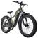 Angle. GoTrax - Tundra Step Over eBike w/ 43 mile Max Operating Range and 20 MPH Max Speed - Green.