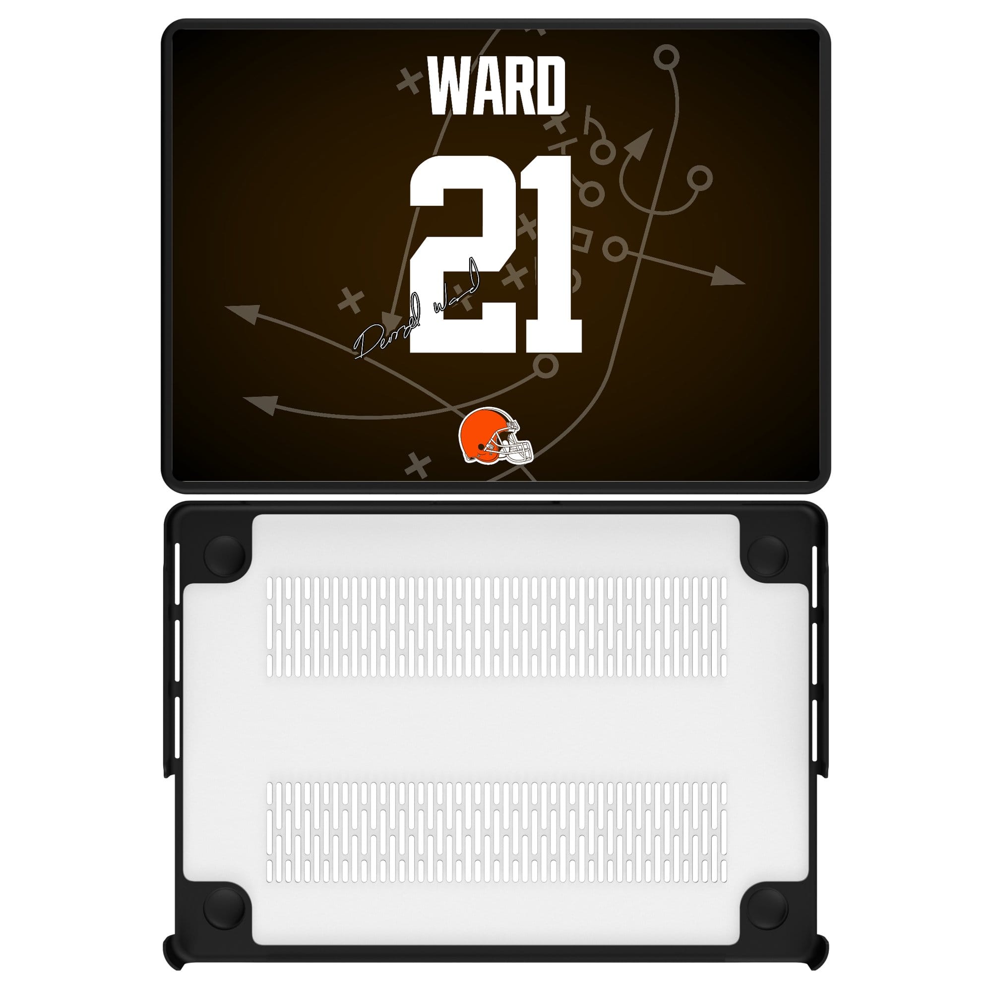 Keyscaper - Denzel Ward Cleveland Browns MacBook Case - Pro 13 in - Multicolor