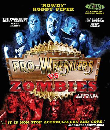 Front. Pro-Wrestlers Vs. Zombies - BLU-RAY.