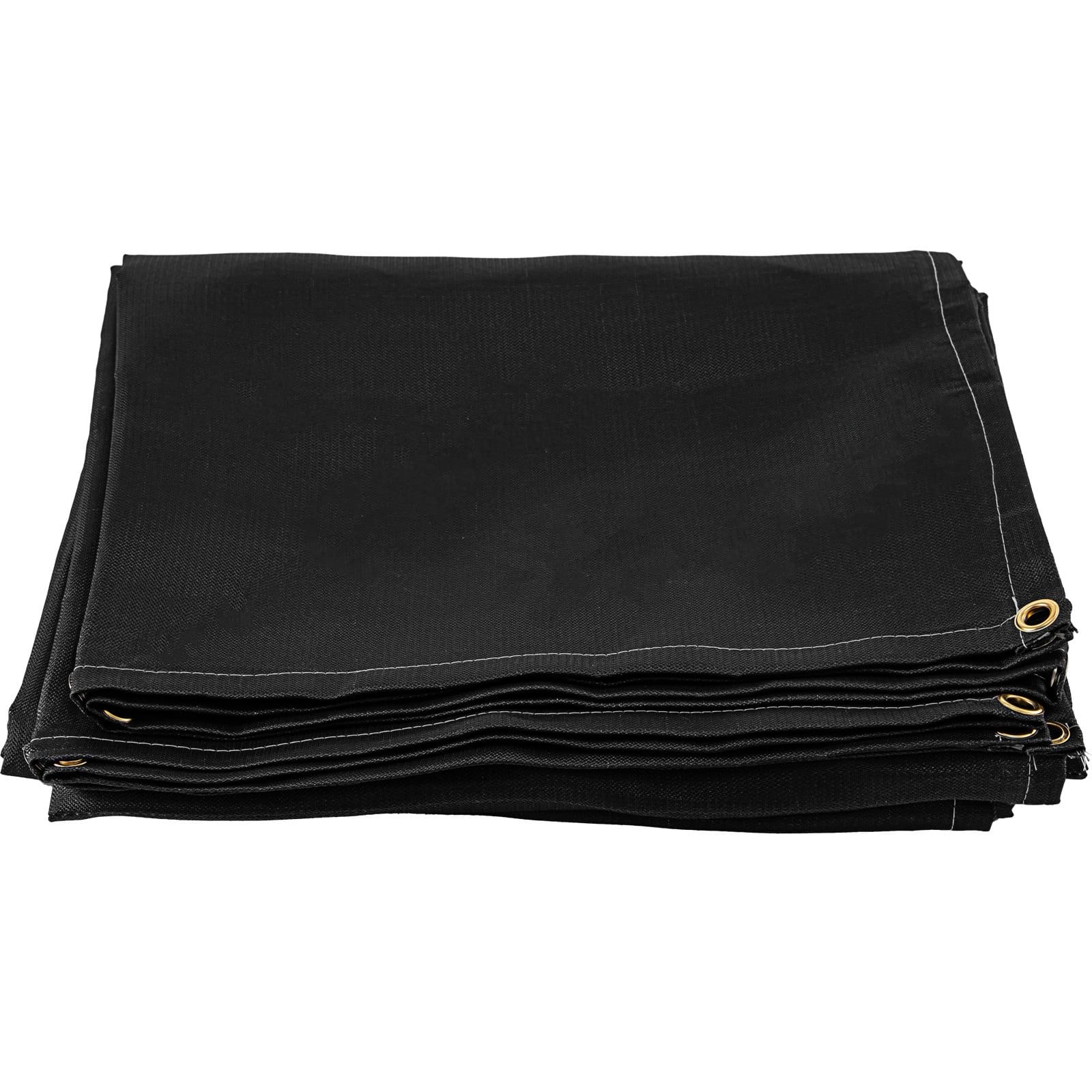 Glintex - 8x10 Ft Fiberglass Welding Blanket Fireproof Heat-Resistant Mat with Carry Bag - Black