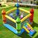 Alt View 1. Costway - Inflatable Bounce House Kids Jumping Castle w/ Slide&Ocean Balls Blower Excluded - Multicolor.