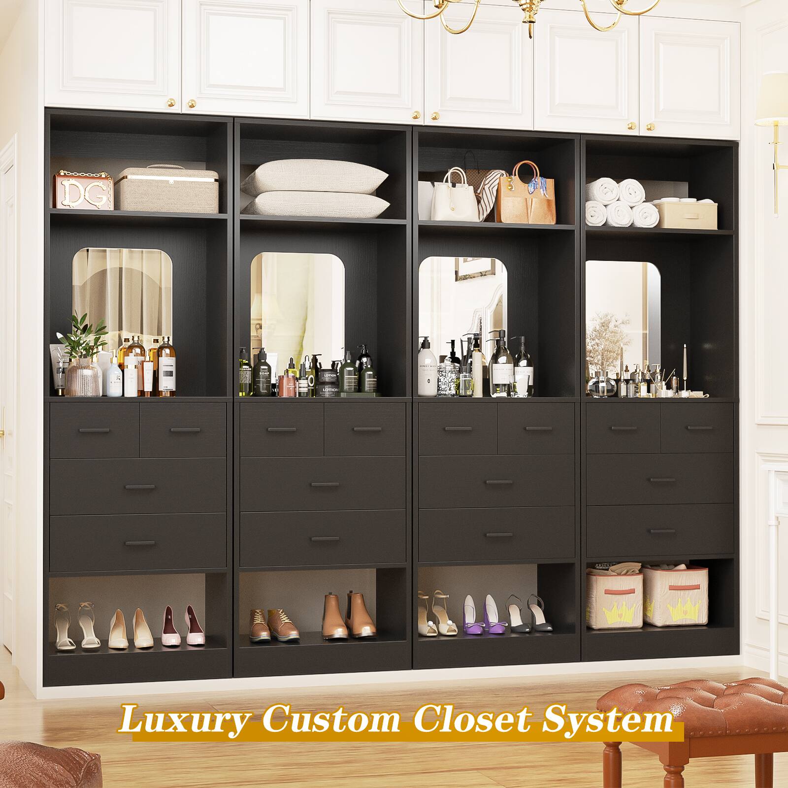 DG F Luxury Custom Closet System

Luxury Custom Closet System