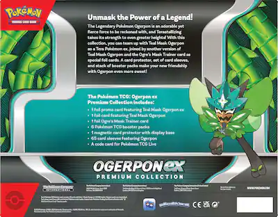 Ogerpon ex Premium Pokemon Collection Ogerpon ex Premium Pokemon Collection
