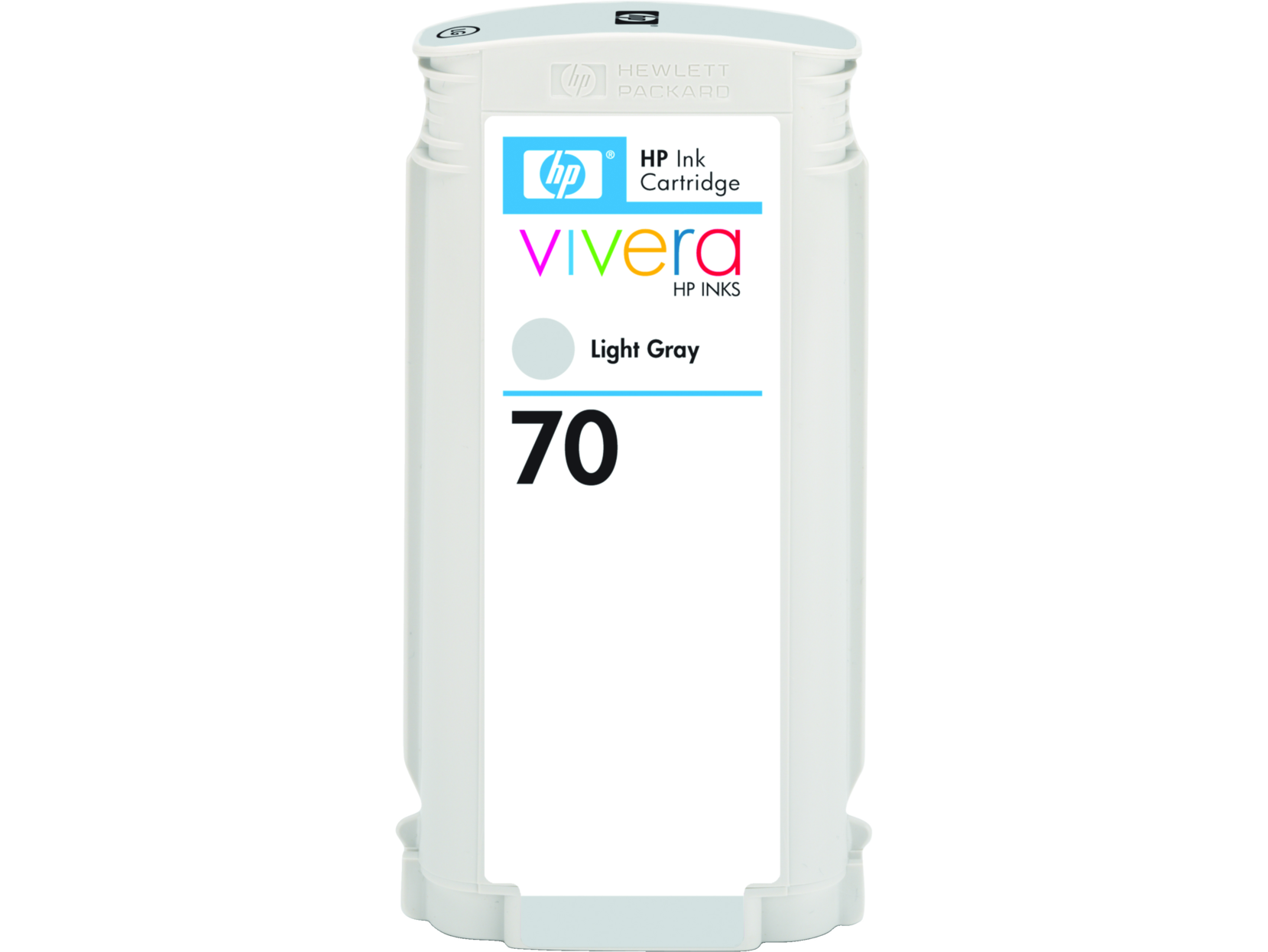 HP - 70 130-ml Light Cyan DesignJet Ink Cartridge, C9390A