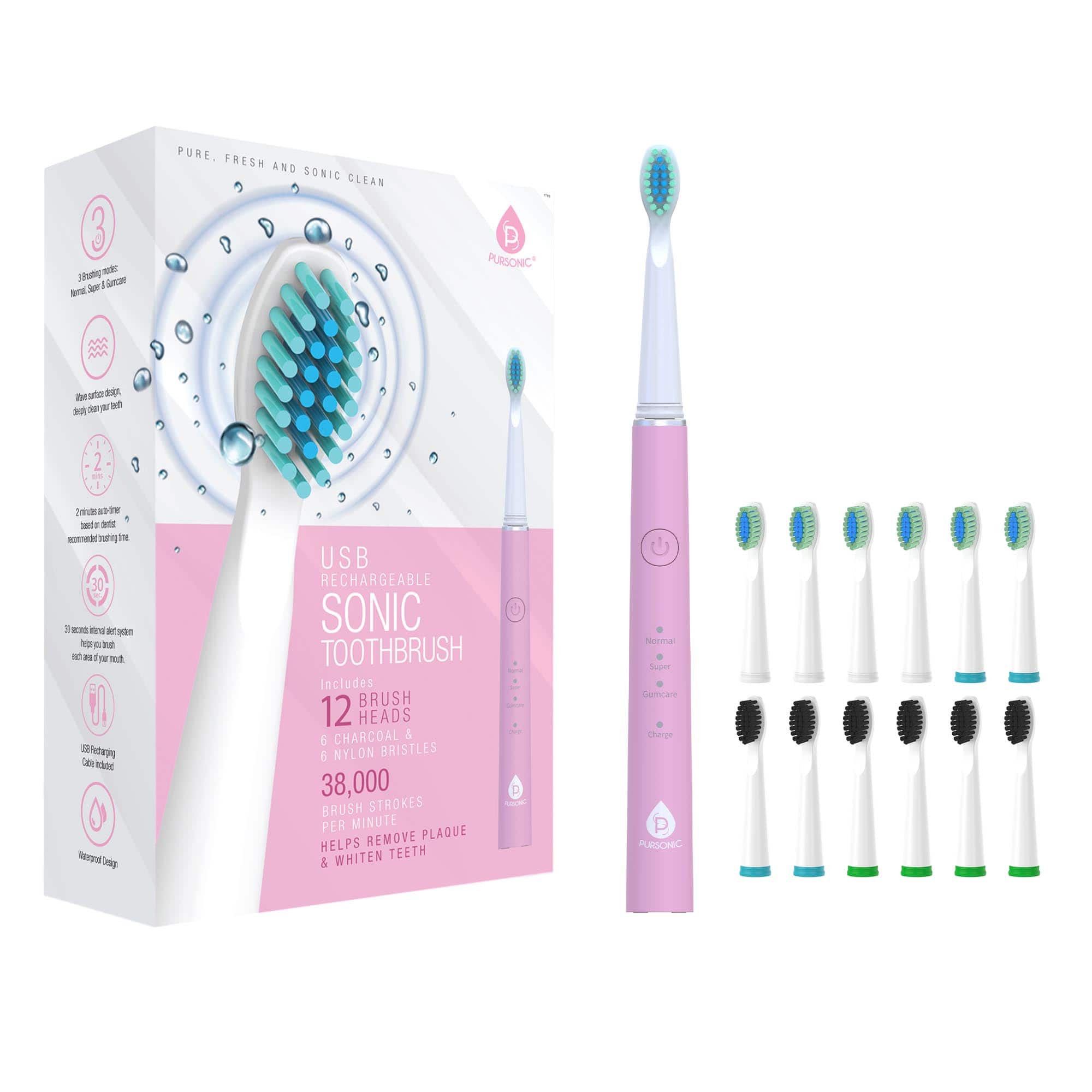Pursonic - Powerful Electric  Toothbrush price history on PriceWatchPro