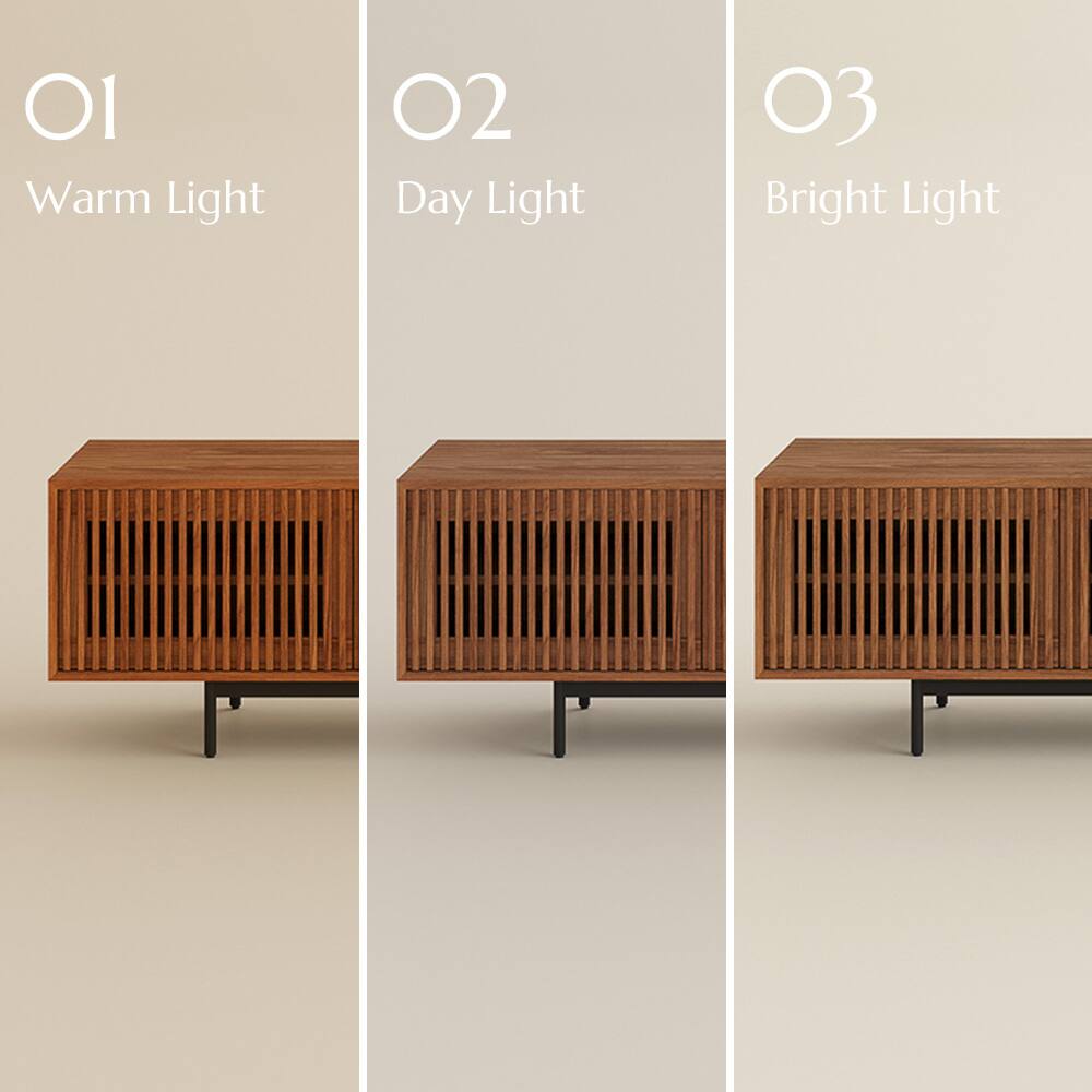 O1 Warm Light  
O2 Day Light  
O3 Bright Light