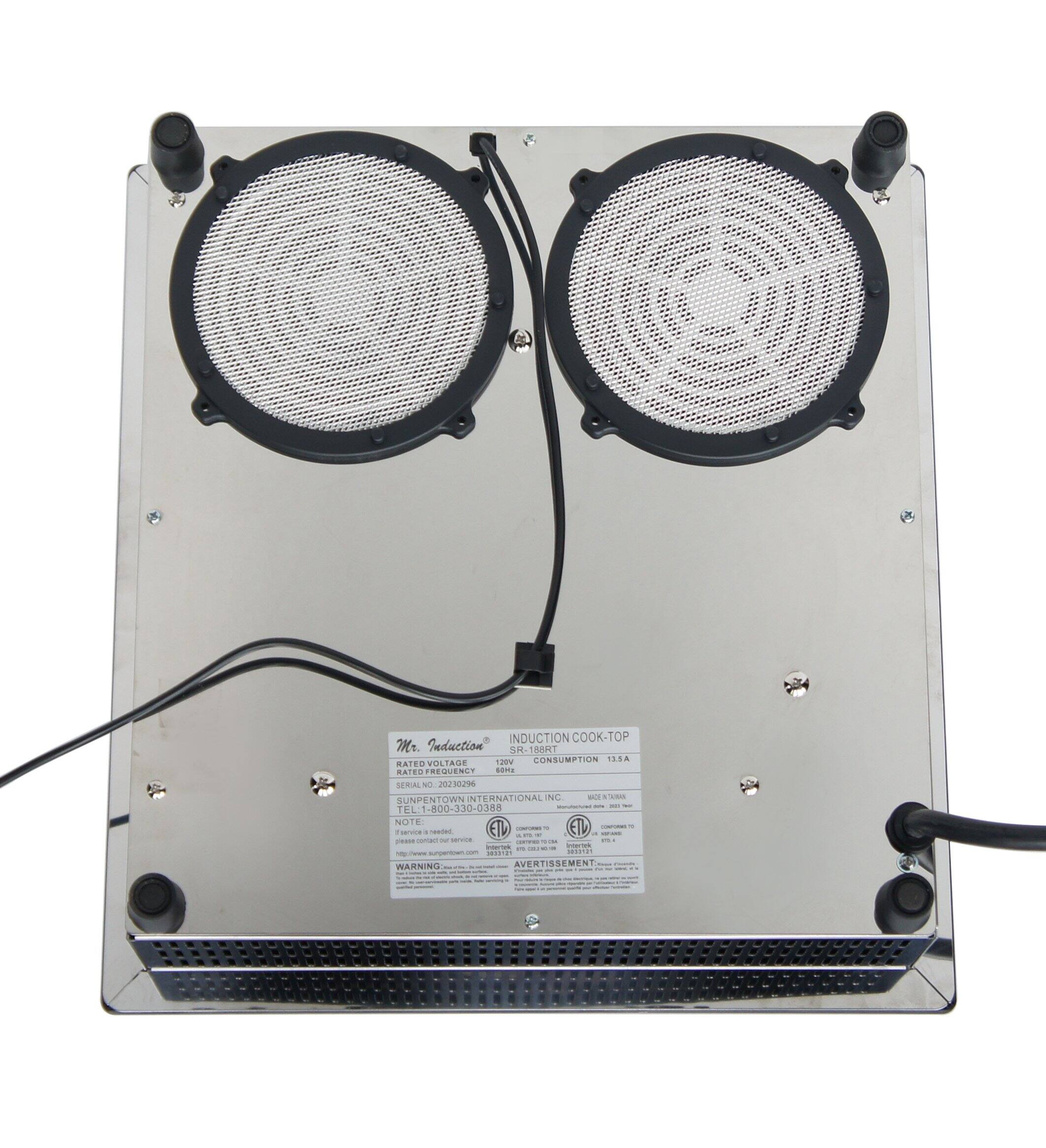 Sure, here is the corrected and grouped text from the image:

---

**Mr. Induction**

**INDUCTION COOK-TOP**

- **RATED VOLTAGE:** 120V
- **RATED FREQUENCY:** 60Hz
- **SERIAL NO:** 20230296
- **INTERNATIONAL INC.**
- **SUNPENTOWN INTERNATIONAL INC.**
- **TEL:** 1-800-330-0388

**NOTE:**

- **ETL**
- **WARNING:**
- **AVERTISSEMENT:**

---

**INDUCTION COOK-TOP**

- **CERTIFIED**
- **CONSUMPTION:** 13.5A
- **MODEL NO:** 7000
- **RATED VOLTAGE:** 120V
- **RATED FREQUENCY:** 60Hz
- **SERIAL NO:** 20230296
- **INTERNATIONAL INC.**
- **SUNPENTOWN INTERNATIONAL INC.**
- **TEL:** 1-800-330-0388

**NOTE:**

-