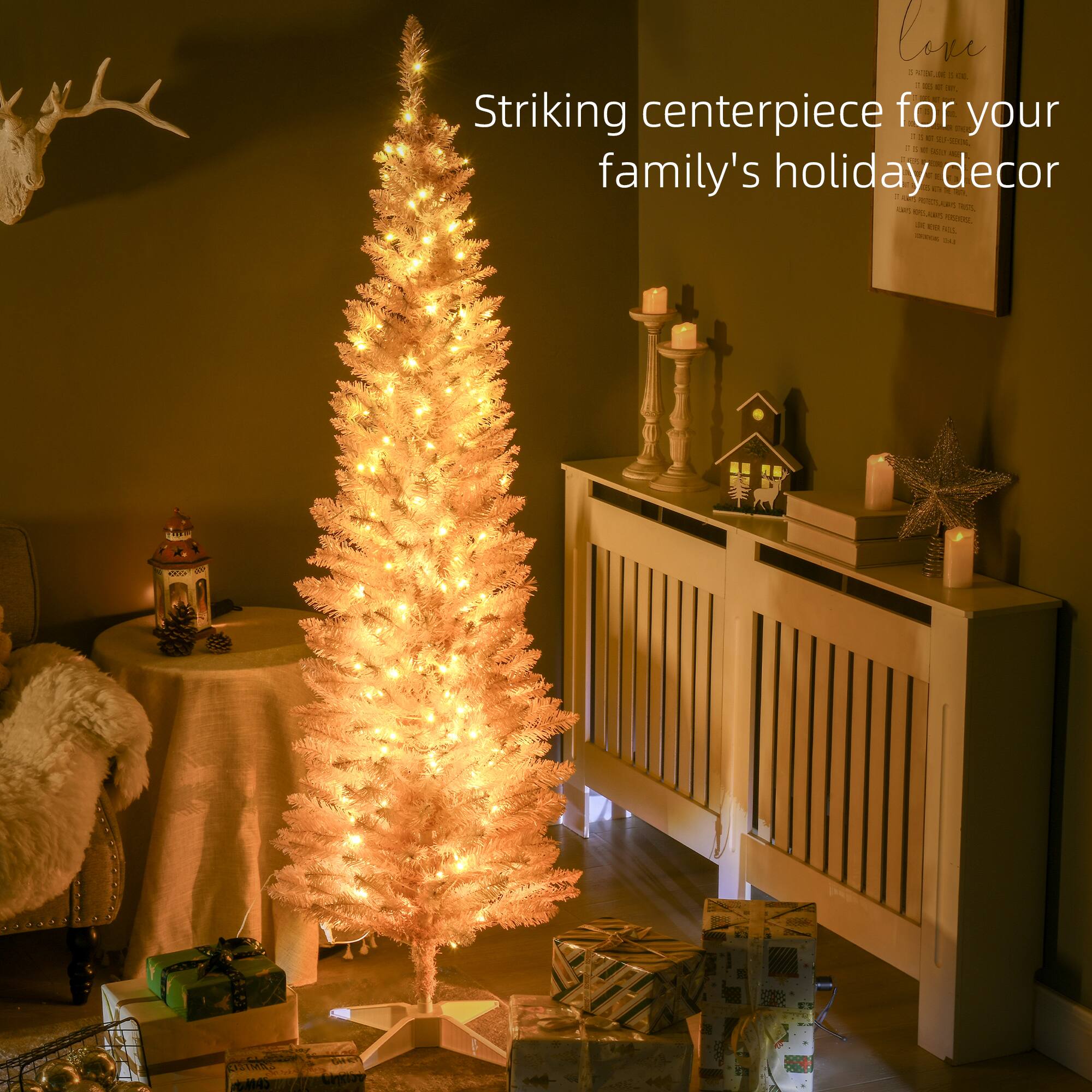 Striking centerpiece for your family's holiday decor