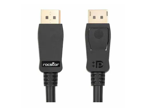 Front. Rocstor - DISPLAYPORT 1.4 CABLE - 10FT (3M).