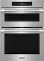Frigidaire - 30" Microwave Combination Wall Oven with Stone-Baked Pizza Mode - Stainless Steel