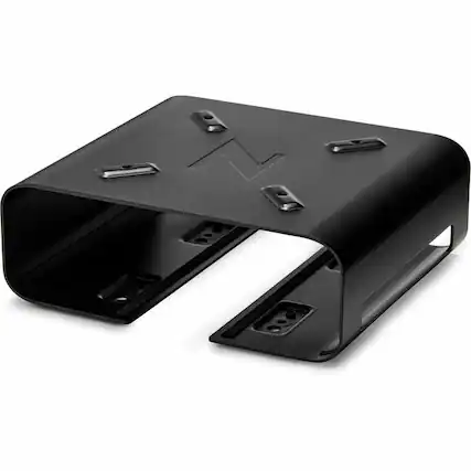 Front. HP - HP Wall Mount for Workstation - VESA Mount Compatible - Black.