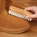 Alt View 4. MITAOSLIM - Crepe Suede Rubber Brush for Cleaning UGG Snow Boots - white.