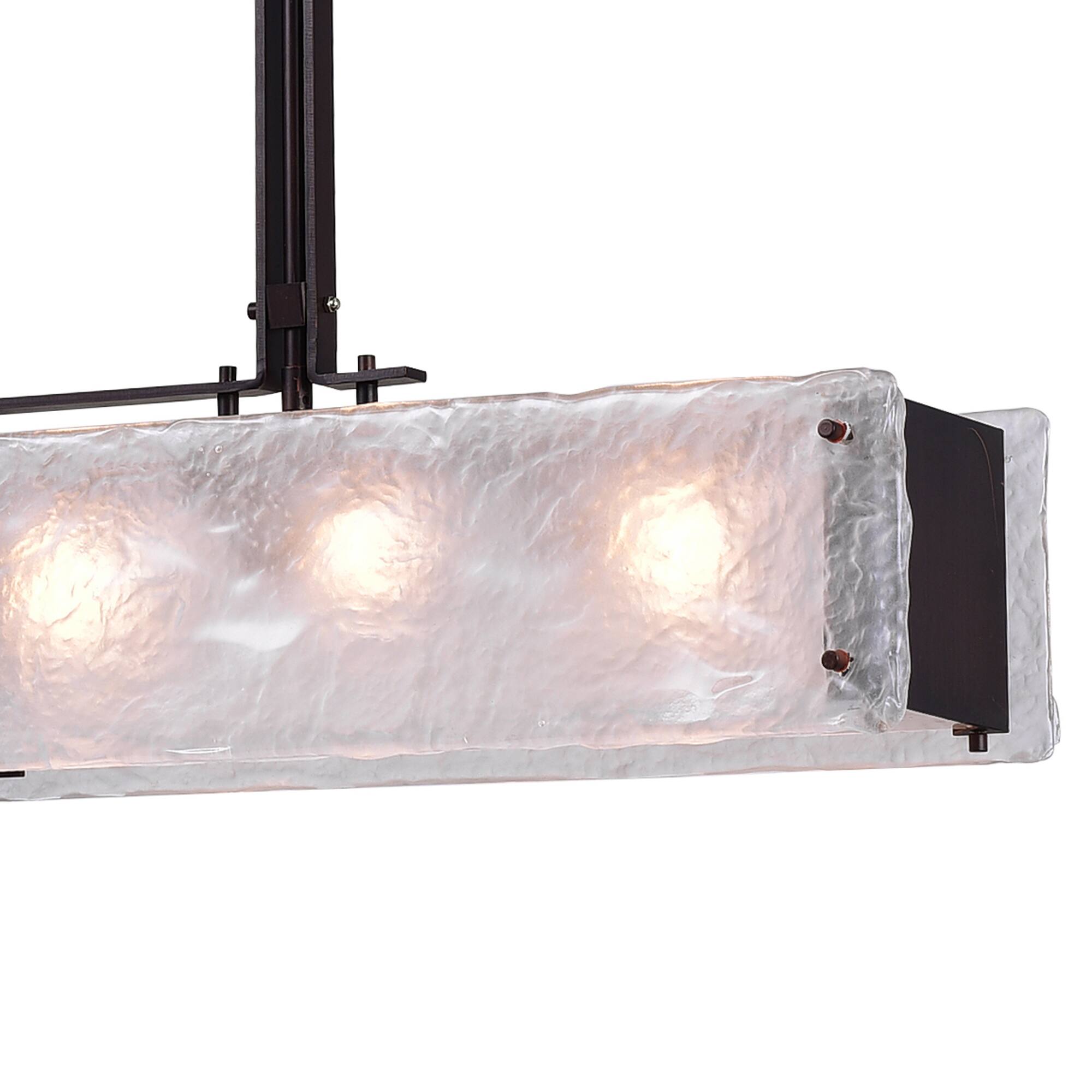 Left. CWI Lighting - Assunta 6 Light Chandelier With Black Finish - Black.