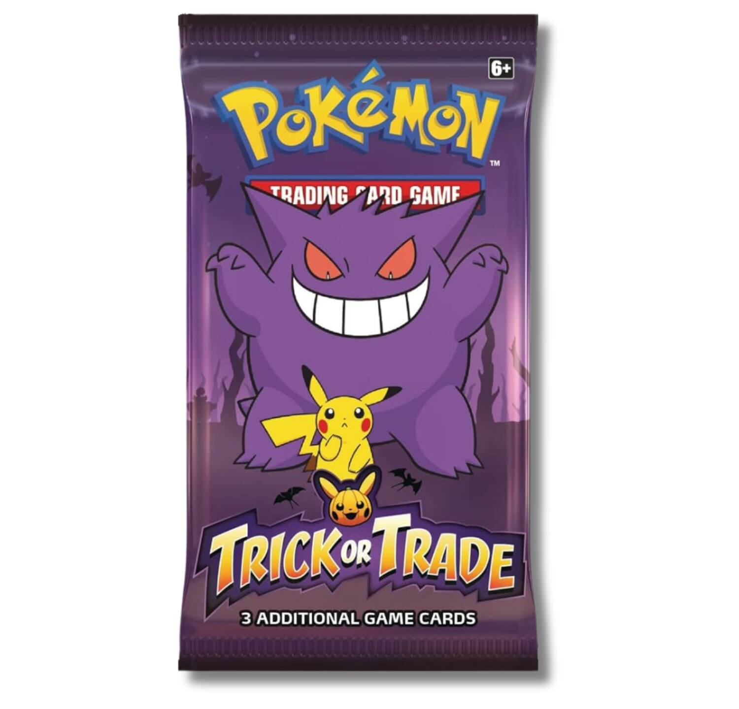 6+ Pokémon™ Trading Card Game Trick or Trade 3 Additional Game Cards