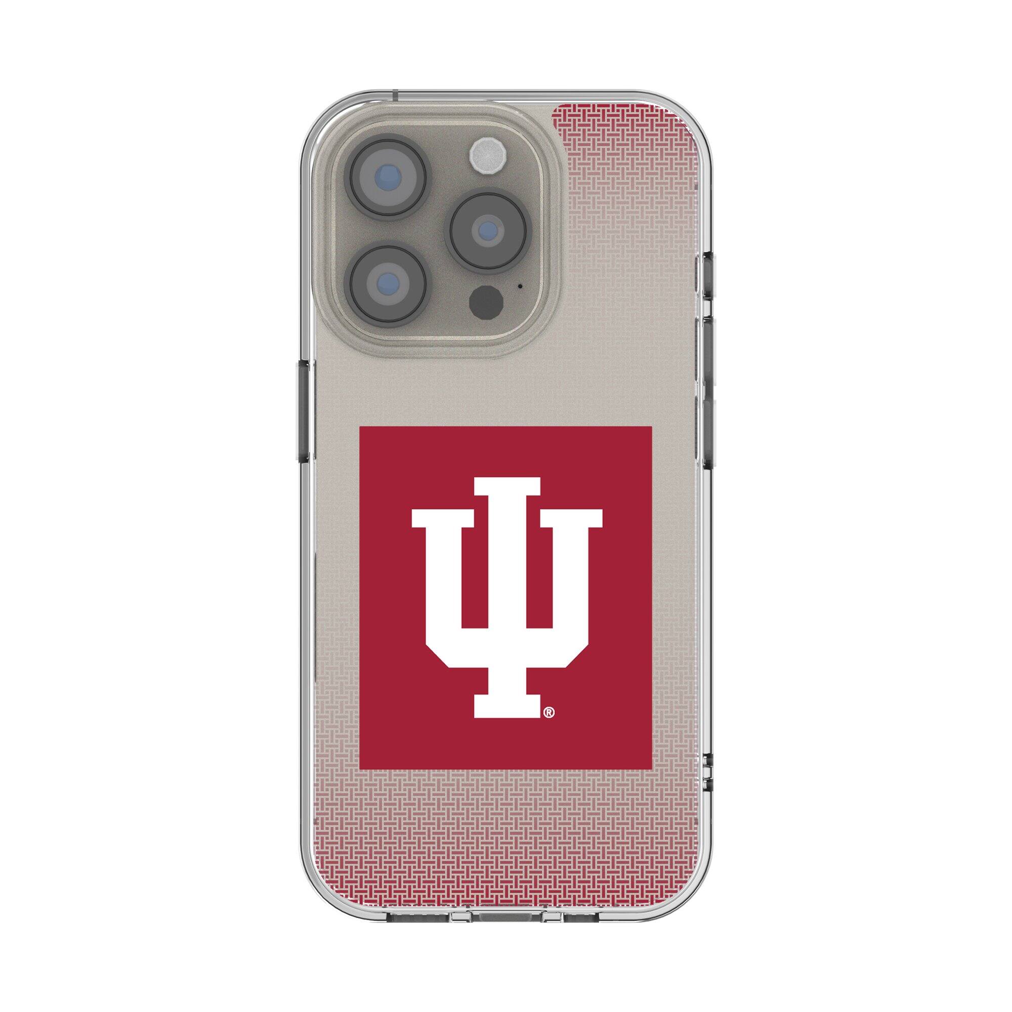 Keyscaper - NCAA - Indiana Hoosiers Linen Logo iPhone Clear Case - 15 Pro - Multicolor price history on PriceWatchPro